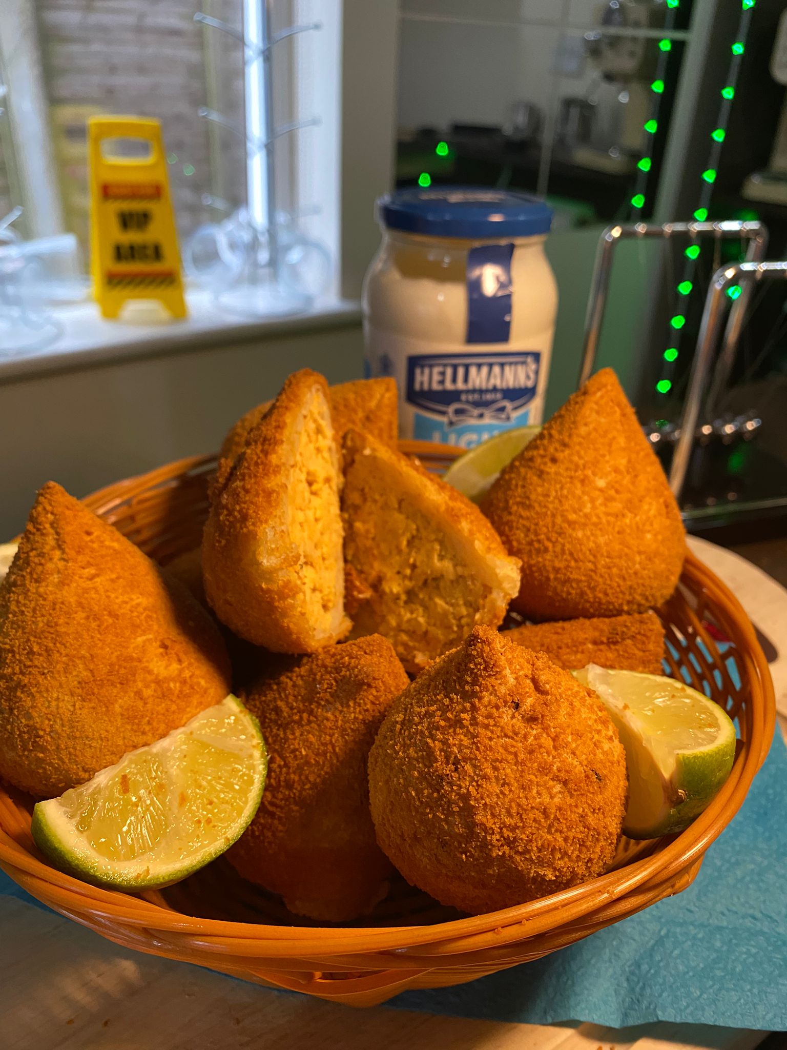 Kibe and Coxinhas