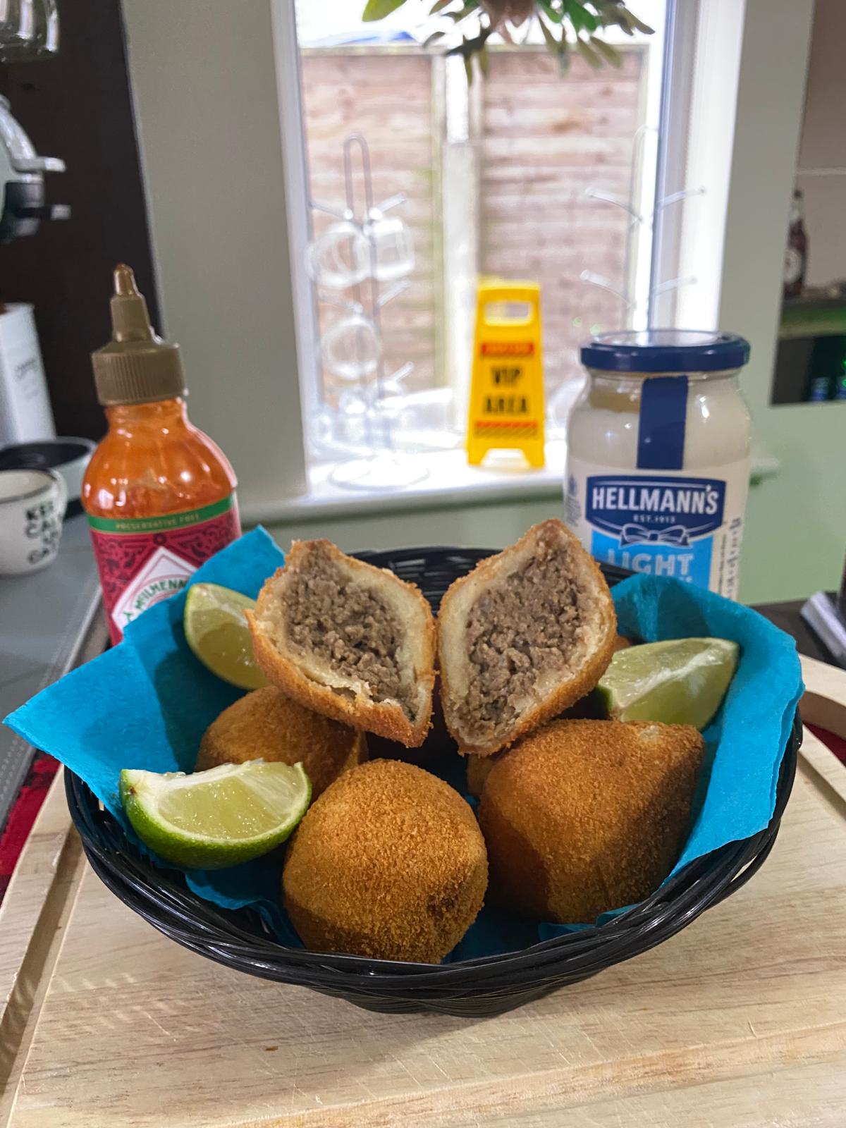 Kibe and Coxinhas